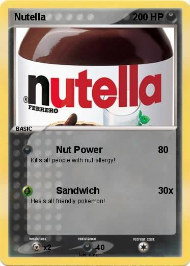 Pokemon Nutella