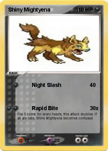 Pokemon Shiny Mightyena