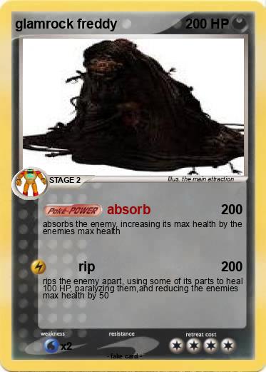 Pokemon glamrock freddy