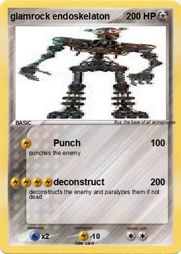 Pokemon glamrock endoskelaton