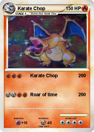 Pokemon Karate Chop