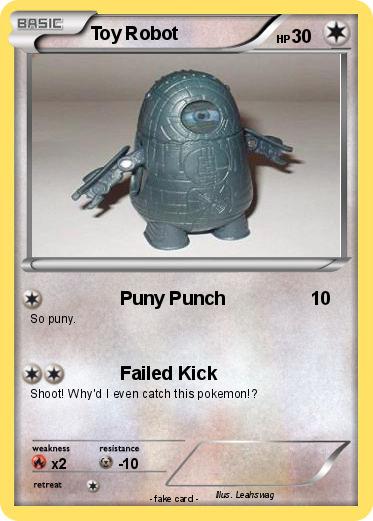 Pokemon Toy Robot