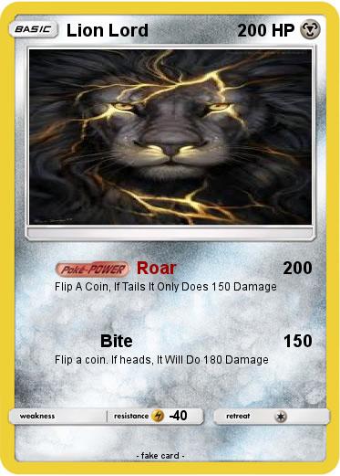 Pokemon Lion Lord
