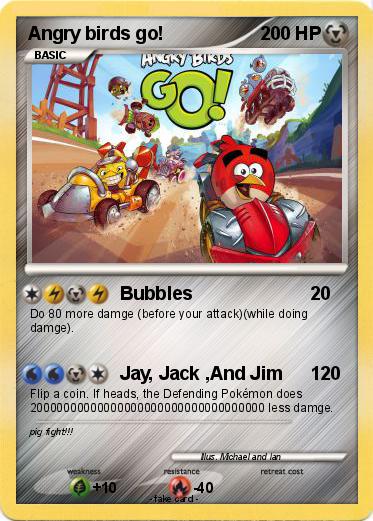 Pokemon Angry birds go!