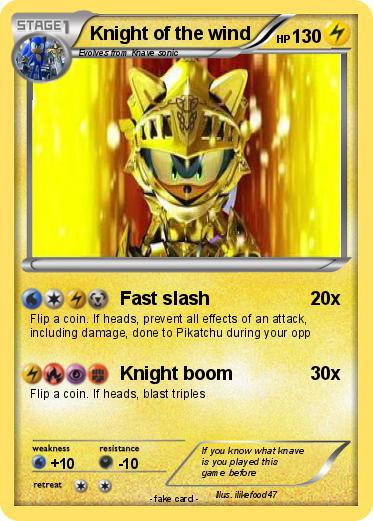 Pokemon Knight of the wind