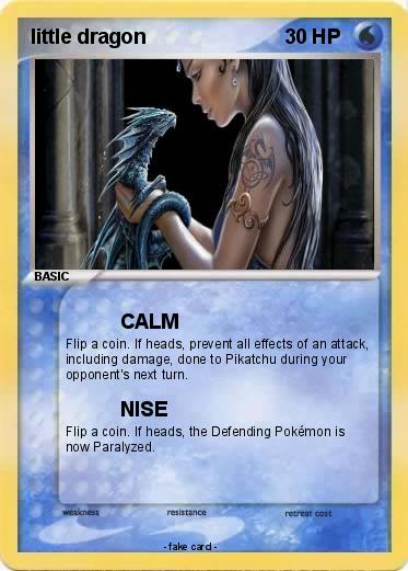Pokemon little dragon