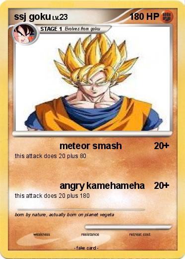 Pokemon ssj goku