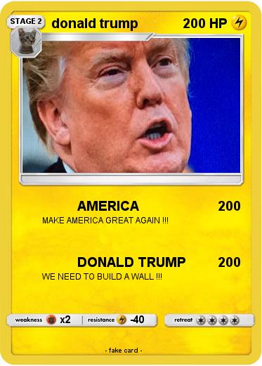 Pokemon donald trump