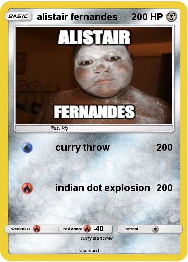 Pokemon alistair fernandes