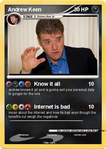 Pokemon Andrew Keen