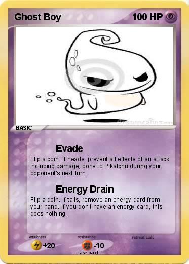 Pokemon Ghost Boy
