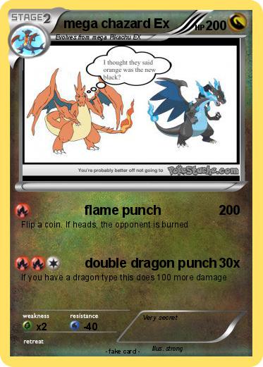 Pokemon mega chazard Ex
