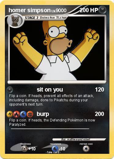 Pokemon homer simpson