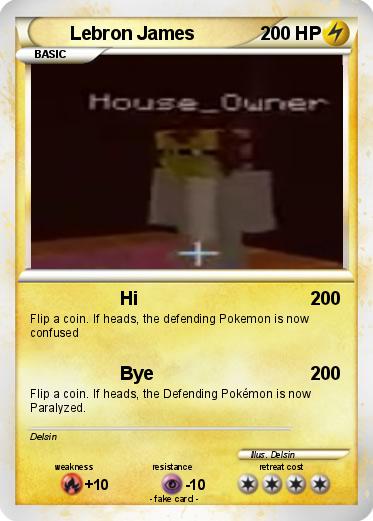 Pokemon Lebron James