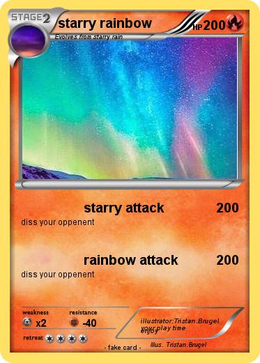 Pokemon starry rainbow