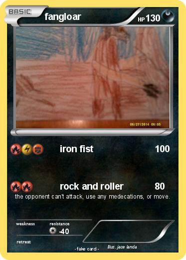 Pokemon fangloar