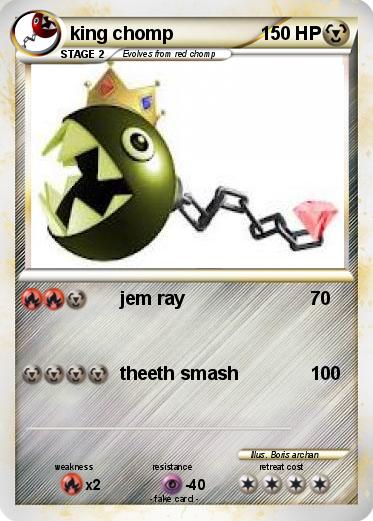 Pokemon king chomp