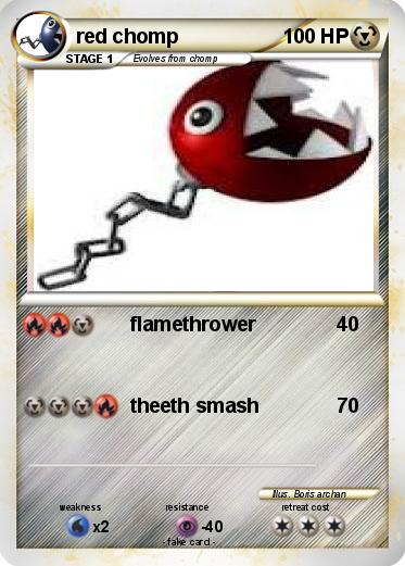 Pokemon red chomp