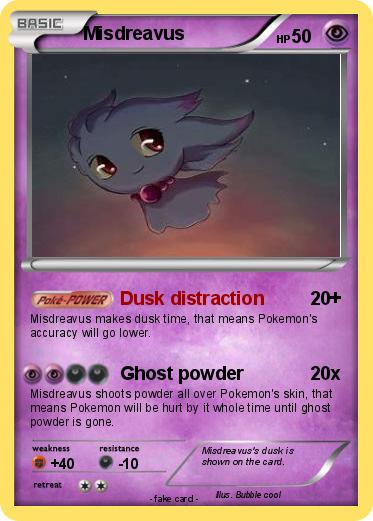 Pokemon Misdreavus