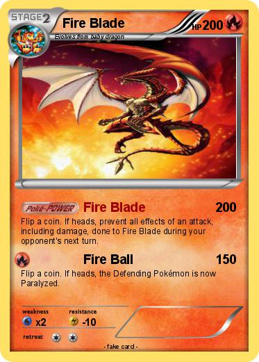 Pokemon Fire Blade
