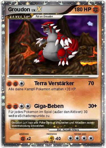 Pokemon Groudon
