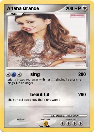 Pokemon Ariana Grande