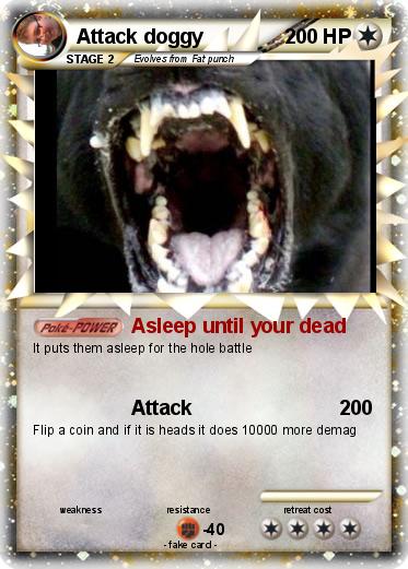 Pokemon Attack doggy
