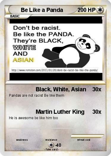 Pokemon Be Like a Panda