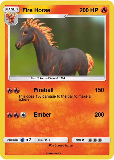 Pokemon Fire Horse