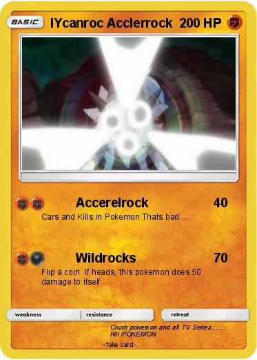 Pokemon lYcanroc Acclerrock