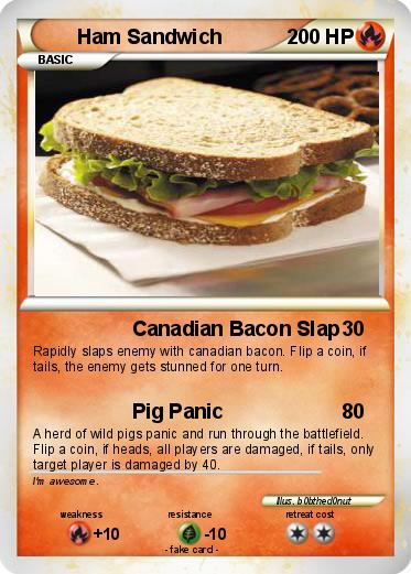 Pokemon Ham Sandwich