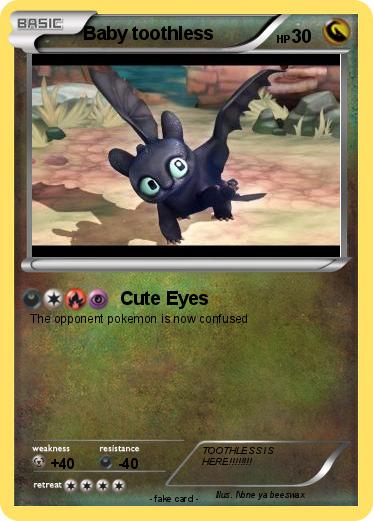 Pokemon Baby toothless