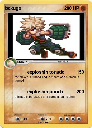 Pokemon bakugo