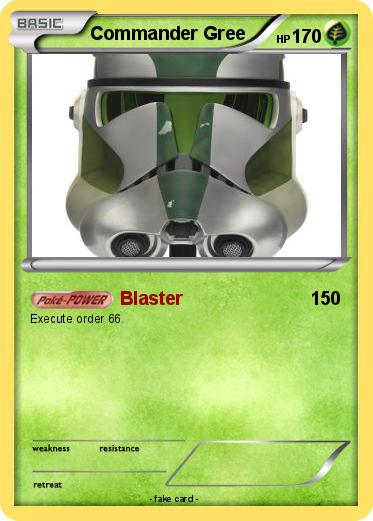 Pokemon Commander Gree