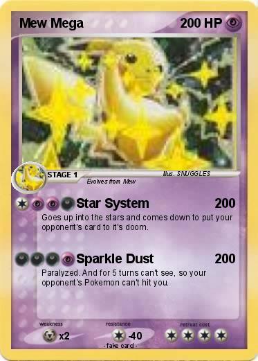 Pokemon Mew Mega
