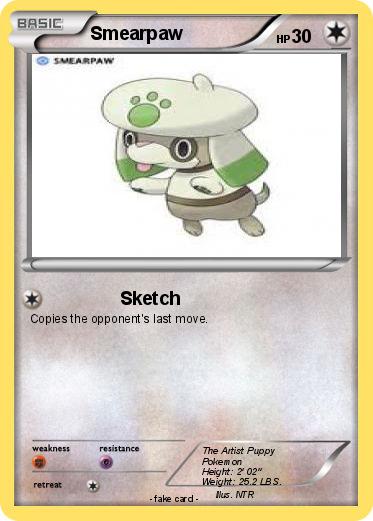 Pokemon Smearpaw
