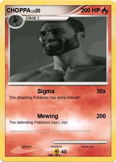 Pokemon CHOPPA