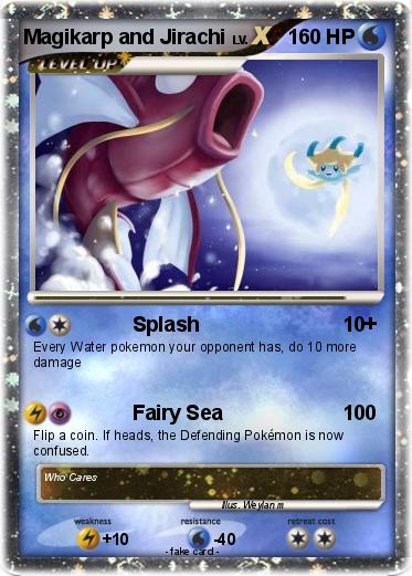Pokemon Magikarp and Jirachi