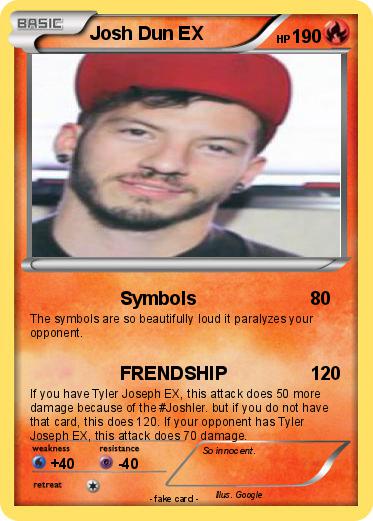 Pokemon Josh Dun EX