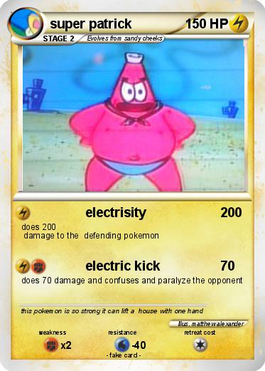 Pokemon super patrick