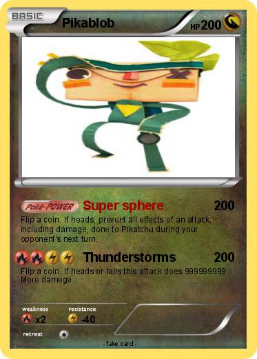 Pokemon Pikablob