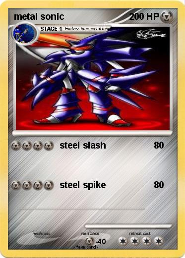Pokemon metal sonic