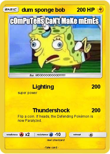 Pokemon dum sponge bob