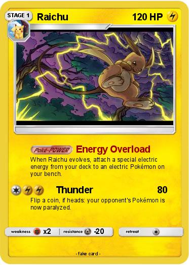 Pokemon Raichu