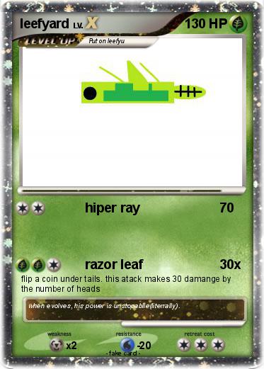 Pokemon leefyard