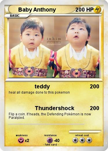 Pokemon Baby Anthony