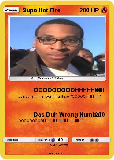 Pokemon Supa Hot Fire