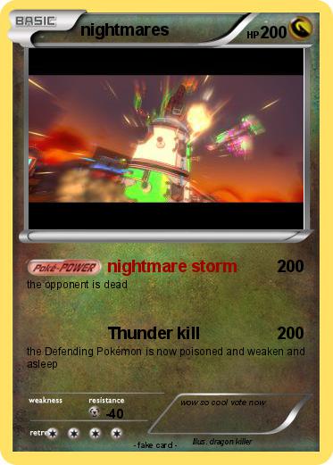 Pokemon nightmares