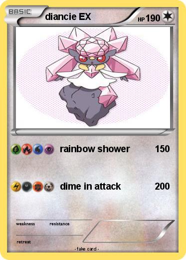Pokemon diancie EX