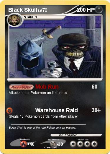 Pokemon Black Skull